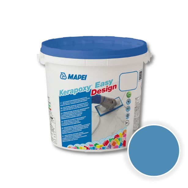 FUGIRNA MASA 2K MAPEI KERAPOXY EASY DESIGN 167 AVIO MODRA 3 KG