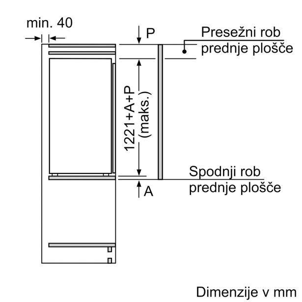 HLADILNIK BOSCH KIR41AFF0