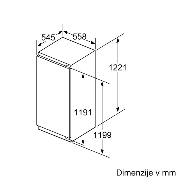 HLADILNIK BOSCH KIR41AFF0