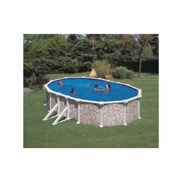 MONTAŽNI BAZEN PLANET POOL KIT 500P 500X300X120 CM IMITACIJA NARAVNEGA KAMNA