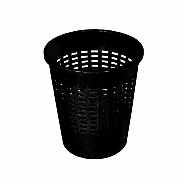 KOŠ ZA SMETI CURVER KLASIČNI, V: 30 CM, ČRN