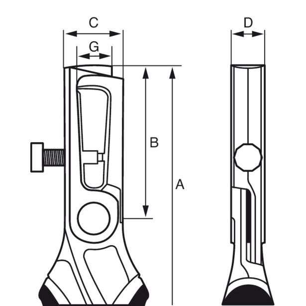 KLEŠČE ZA SNEMANJE BAHCO 150 MM ZA VODNIK 0.5-5 MM ART. 2223G-150