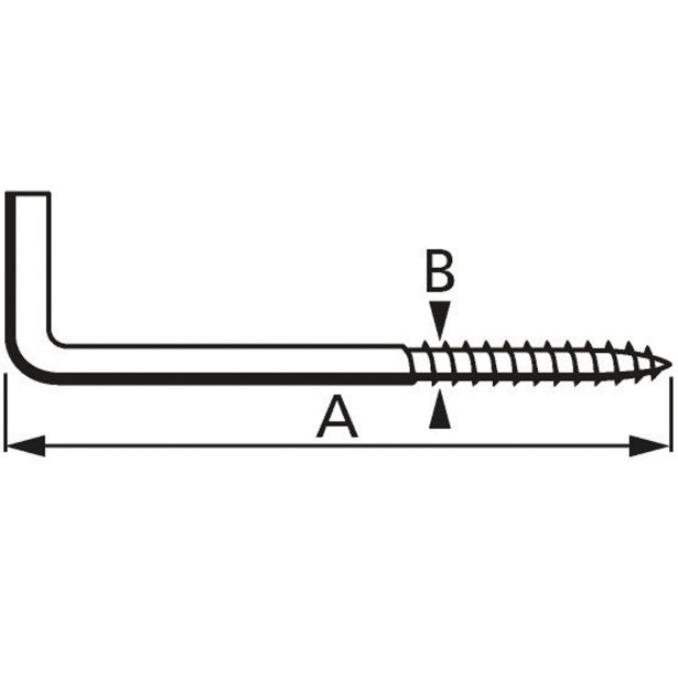L-KAVELJ 60X3.8X24X17 BELA V ZAVITKU JE 4 KOS