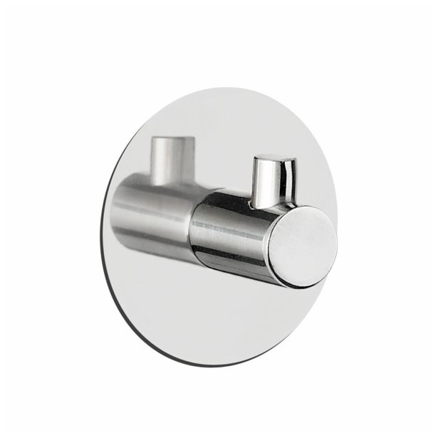 DRŽALA, STOJALA, KLJUKICE SPIRELLA KLJUKICA POLIRANO JEKLO OKROGLA SAMOLEPILNA