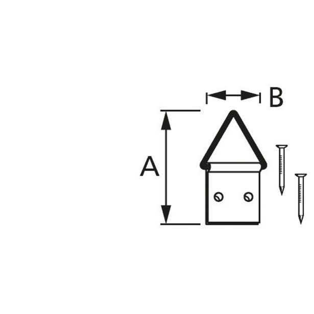 OBEŠALO ZA SLIKO 25X14 V ZAVITKU JE 10 KOS