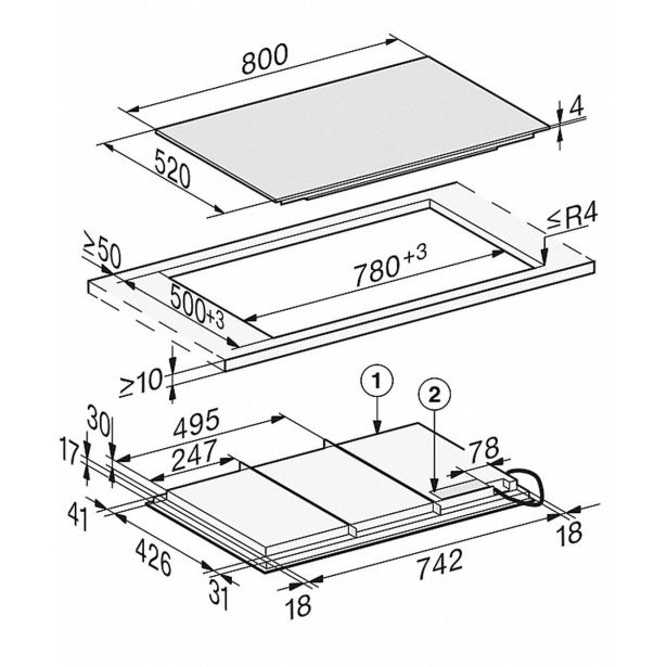 INDUKCIJSKA PLOŠČA MIELE KM 7878 FL