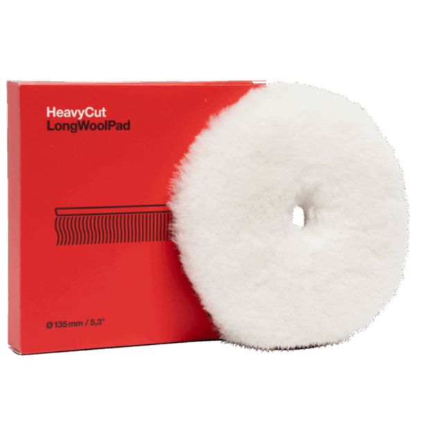 KOCH HEAVY CUT LONG WOOL PAD 135MM