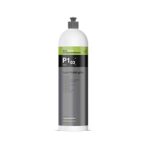 KOCH LACK-POLISH GRÜN P1.03 1000ML
