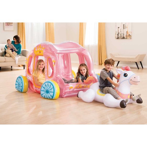 NAPIHLJIVA IGRAČA INTEX KOČIJA 145X135X104 CM