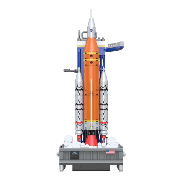 KOCKE CADA BRICKS NASA ARTEMIS SLS RAKETA