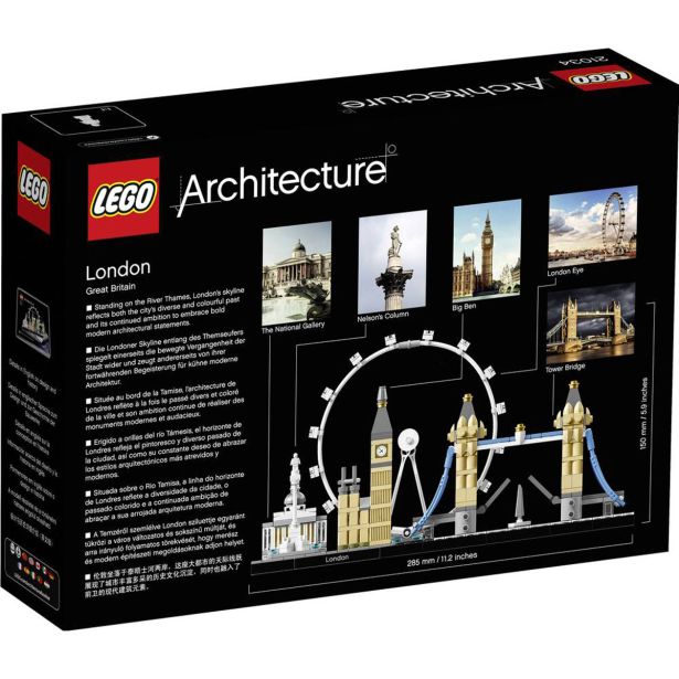KOCKE LEGO ARCHITECTURE LONDON 21034