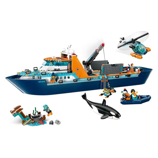 KOCKE LEGO CITY ARKTIČNA RAZISK. LADJA 60368