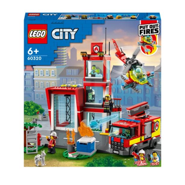 KOCKE LEGO CITY GASILSKA POSTAJA 60320
