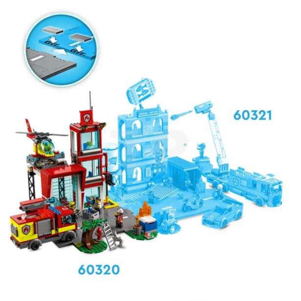 KOCKE LEGO CITY GASILSKA POSTAJA 60320