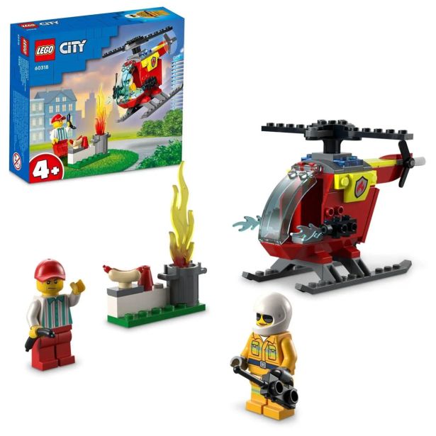 KOCKE LEGO CITY GASILSKI HELIKOPTER 60318