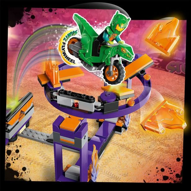 KOCKE LEGO CITY KASKADERSKI IZZIV S KLANČ. IN OBROČ. 60359