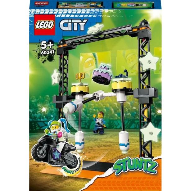 KOCKE LEGO CITY KASKADERSKI IZZIV Z NIHAJNIMI BATI 60341