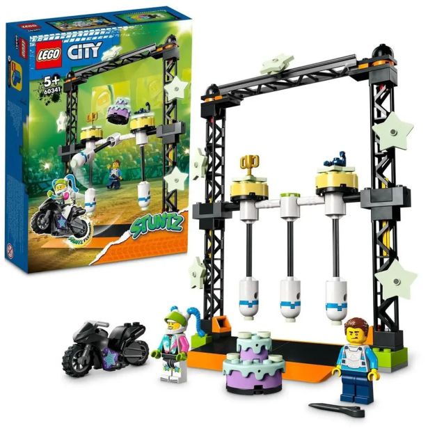 KOCKE LEGO CITY KASKADERSKI IZZIV Z NIHAJNIMI BATI 60341