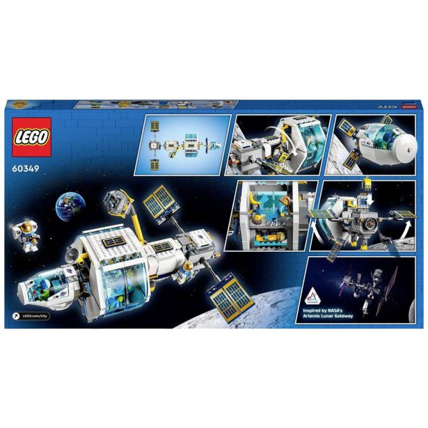 KOCKE LEGO CITY LUNARNA VESOLJSKA POSTAJA 60349