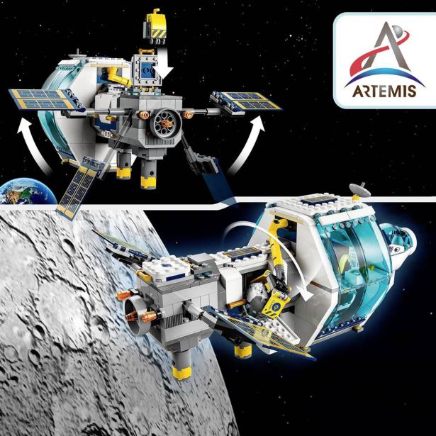 KOCKE LEGO CITY LUNARNA VESOLJSKA POSTAJA 60349
