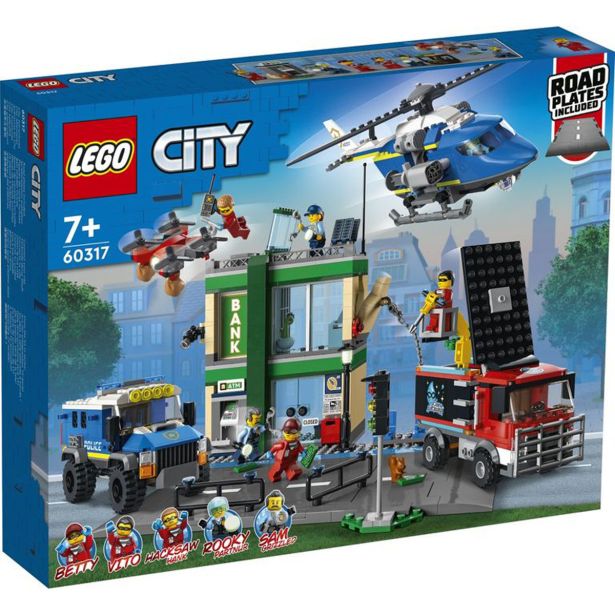 KOCKE LEGO CITY POLICIJSKI PREGON V BANKI 60317