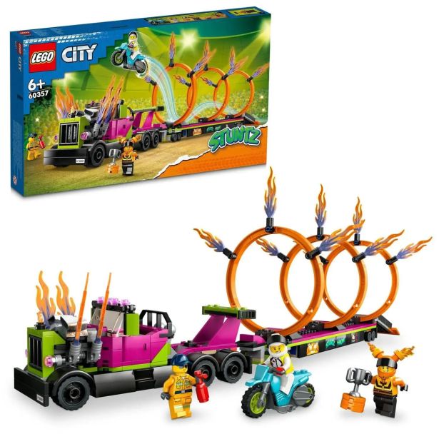 KOCKE LEGO CITY TOVORNJAK ZA AKROBACIJE 60357