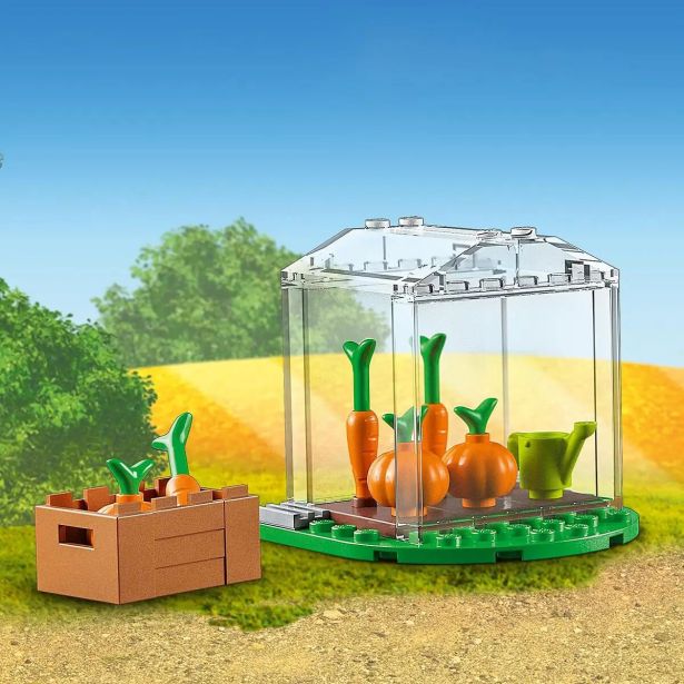 KOCKE LEGO CITY ŽIVALI V HLEVU IN NA KMET. 60346