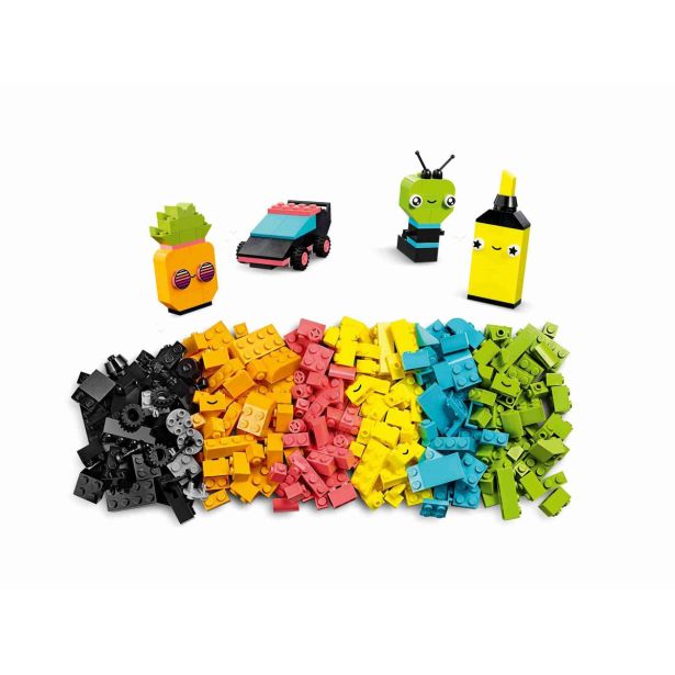 KOCKE LEGO 11027 CLASSIC USTVARJALNA NEONSKA ZABAVA