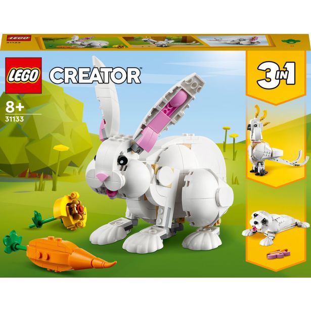 KOCKE LEGO 31133 CREATOR BELI ZAJEC