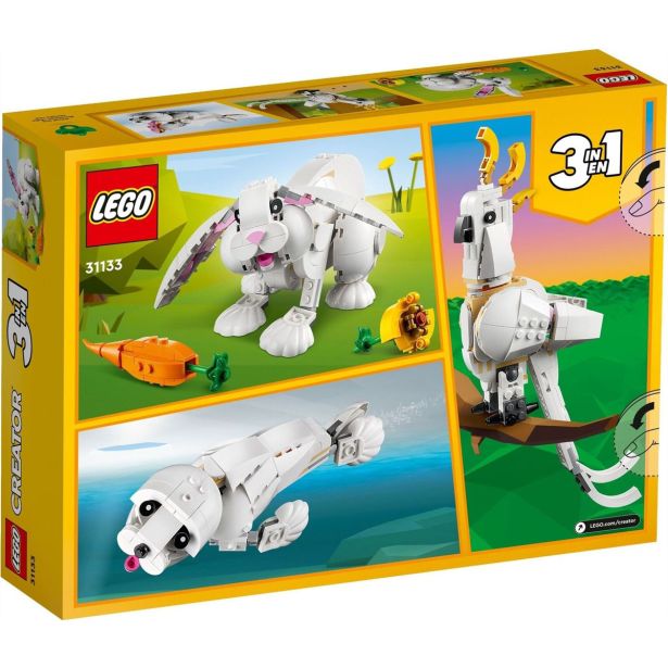 KOCKE LEGO 31133 CREATOR BELI ZAJEC