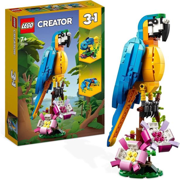 KOCKE LEGO 31136 CREATOR EKSOTIČNI PAPAGAJ