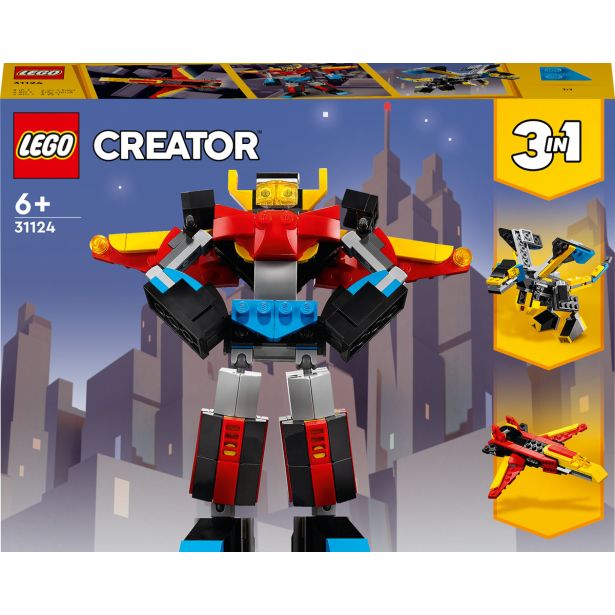 KOCKE LEGO CREATORSUPERROBOT 31124