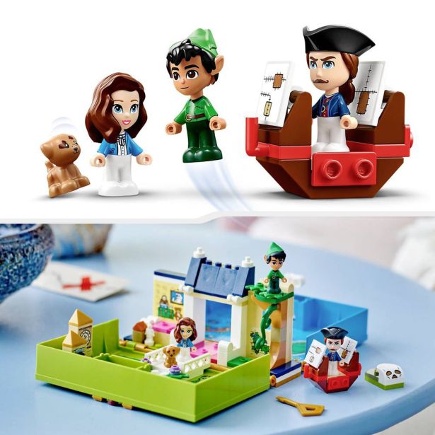 KOCKE LEGO DISNEY KNJIGA PUST. ZGODB PETRA PANA IN WENDY 43220