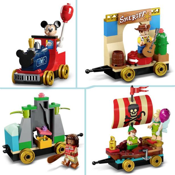 KOCKE LEGO DISNEY PRAZNIČNI VLAK 43212