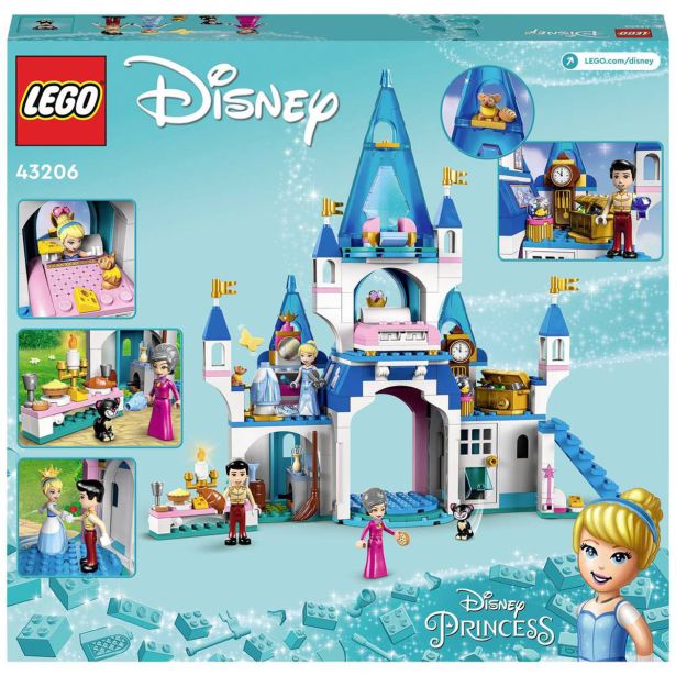 KOCKE LEGO DISNEY PRINCESS GRAD ZA PEPELKO IN PRINCA43206