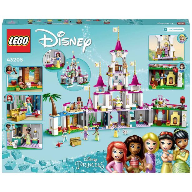 KOCKE LEGO DISNEY PRINCESS NAJBOLJŠI PUSTOLOVSKI GRAD 43205