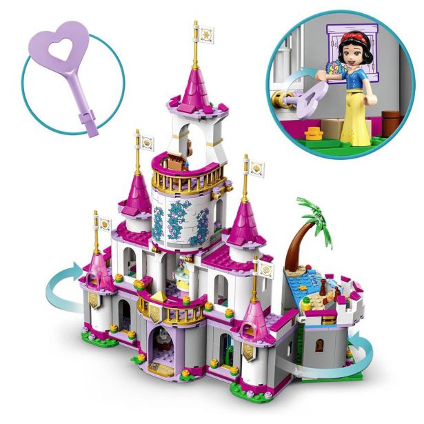 KOCKE LEGO DISNEY PRINCESS NAJBOLJŠI PUSTOLOVSKI GRAD 43205