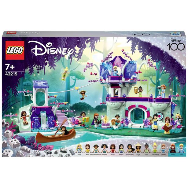 KOCKE LEGO DISNEY ZAČARANA DREVESNA HIŠICA 43215