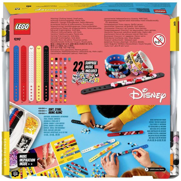 KOCKE LEGO DOTS MEGA PAKET ZAPESTNIC MIKI IN PRIJATELJI 41947