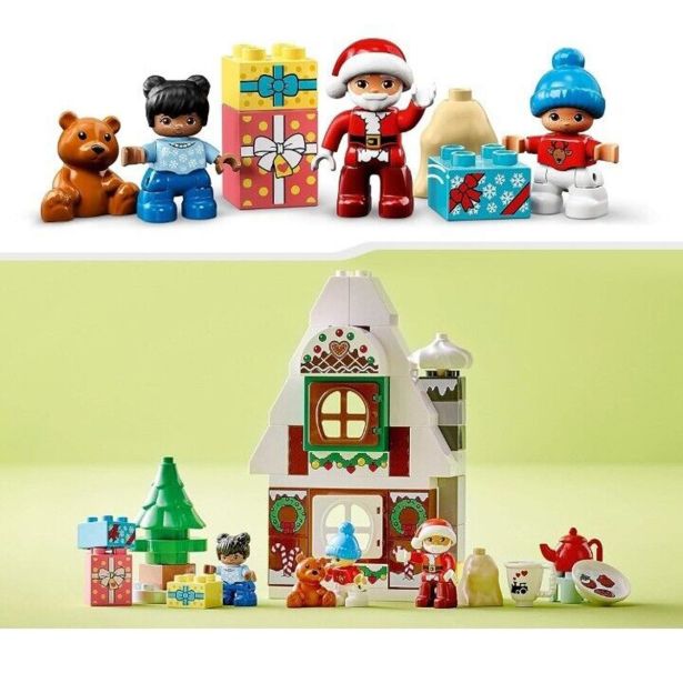 KOCKE LEGO DUPLO BOŽIČKOVA HIŠICA IZ MEDENJAKOV 10976