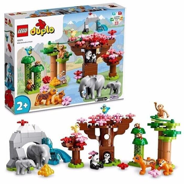 KOCKE LEGO DUPLO DIVJE ŽIVALI AZIJE 10974