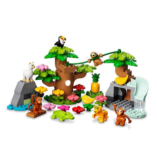 KOCKE LEGO DUPLO DIVJE ŽIVALI JUŽNE AMERIKE 10973