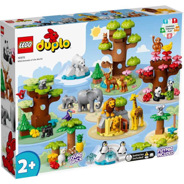 KOCKE LEGO DUPLO DIVJE ŽIVALI SVETA 10975