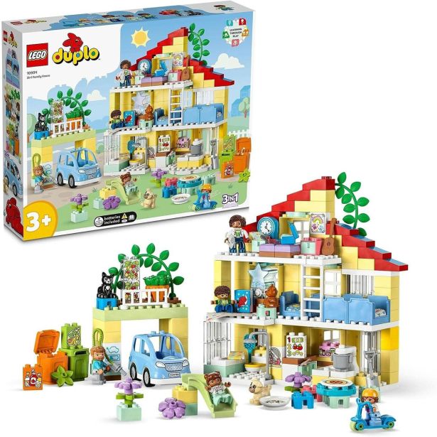 KOCKE LEGO DUPLO 10994 DRUŽINSKA HIŠA 3V1