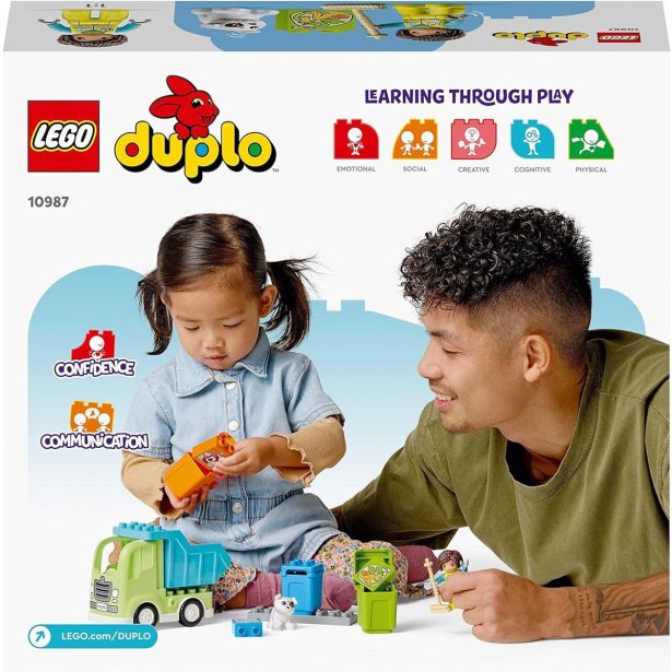 KOCKE LEGO 10987 DUPLO RECIKLIRAN TOVORNJAK