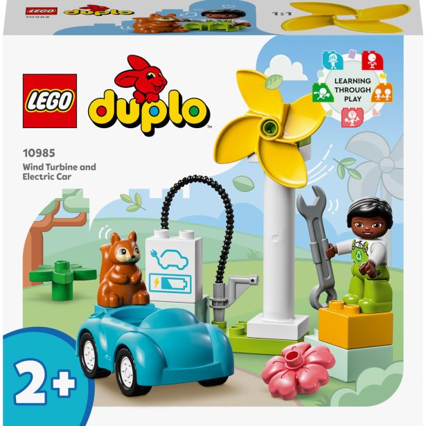 KOCKE LEGO DUPLO VETR TURB IN EL AVT 10985