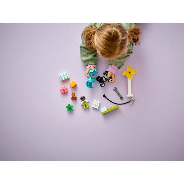 KOCKE LEGO DUPLO VETR TURB IN EL AVT 10985