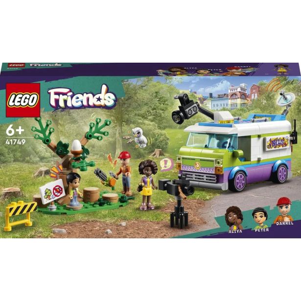 KOCKE LEGO FRIENDS POROČEVALSKI KOMBI 41749