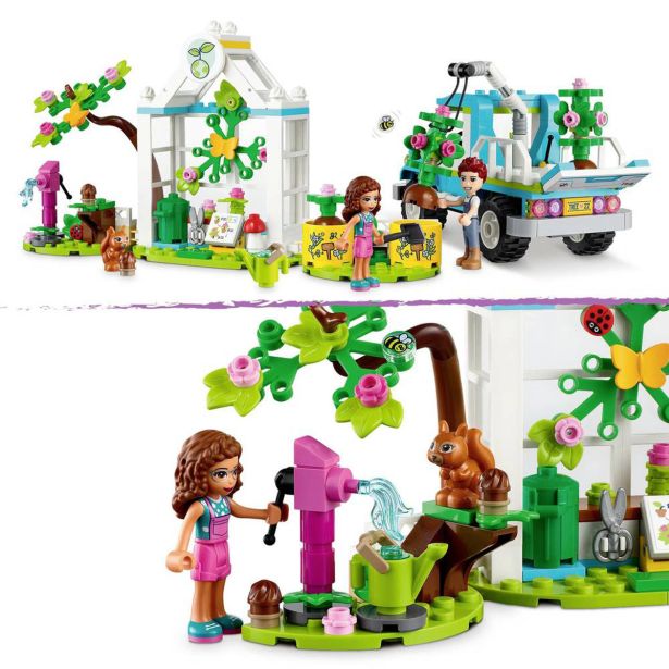 KOCKE LEGO FRIENDS TOVORNJAK ZA SAJENJE DREVES 41707