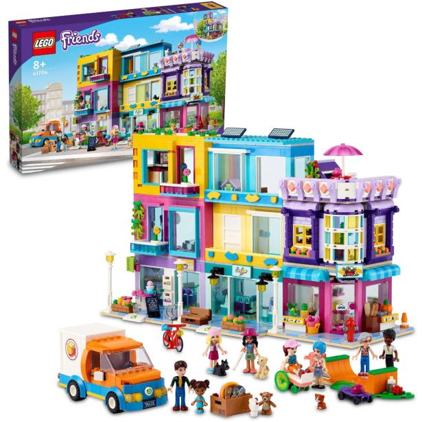 KOCKE LEGO FRIENDS ZGRADBA NA GLAVNI ULICI 41704